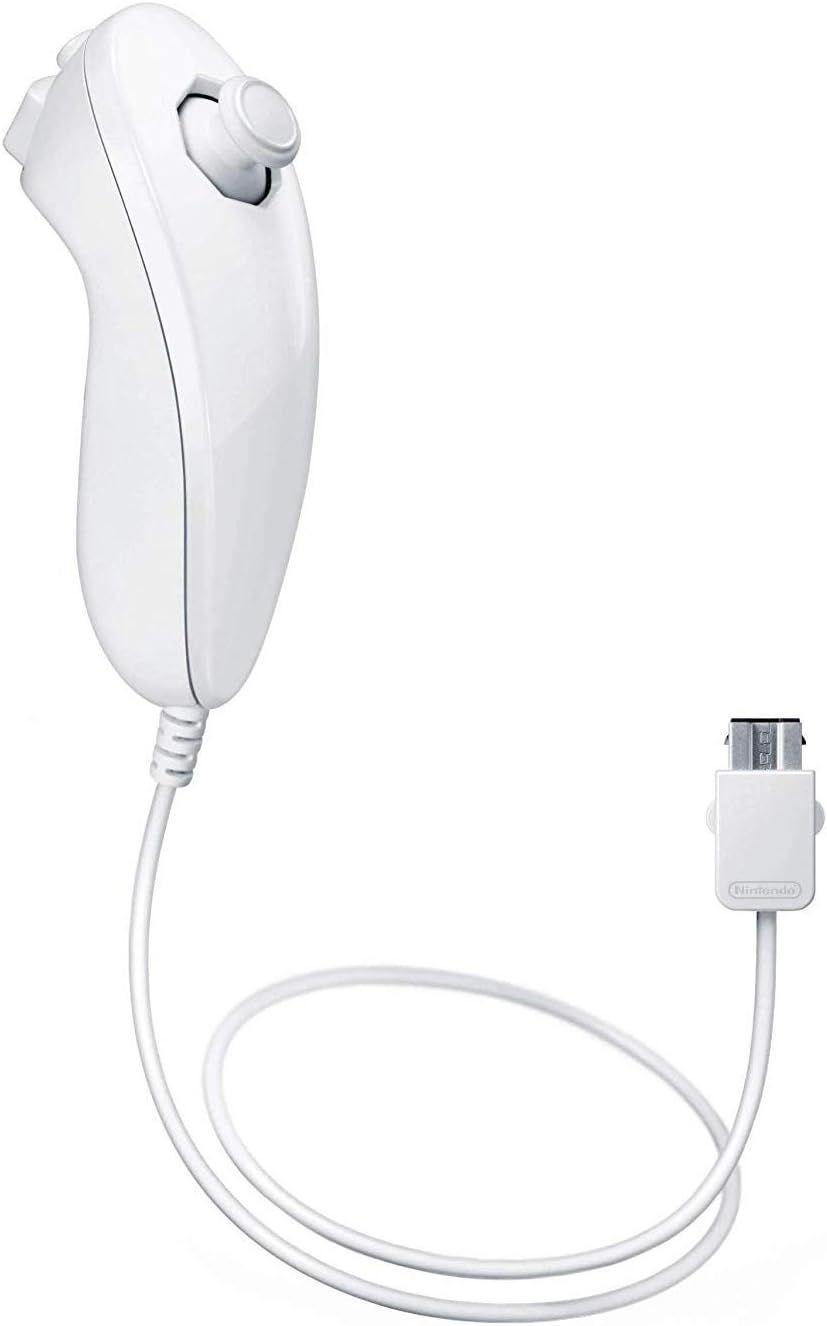 Nintendo Nunchuk Wired Controller - White by Nintendo - Refurbished - Very Good condition - US$15.97