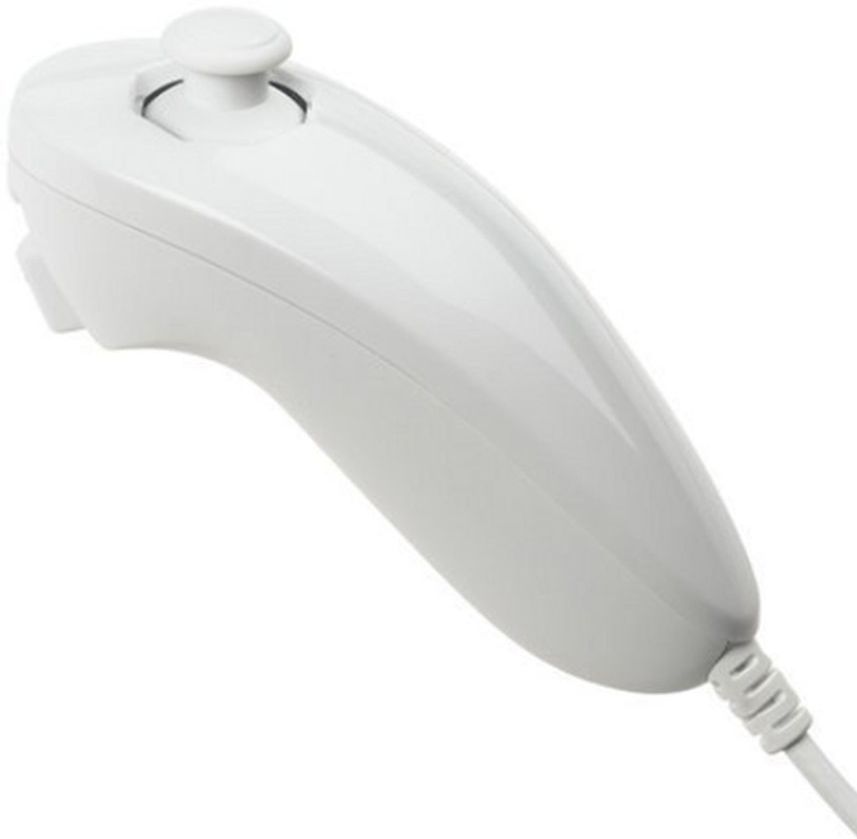 Nintendo Nunchuk Wired Controller - White by Nintendo - Refurbished - Very Good condition - Image 2