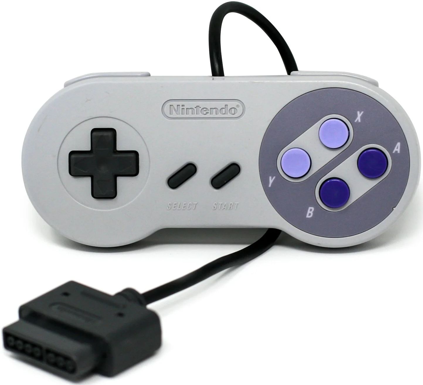 Nintendo Super NES Wired Controller - Gray by Nintendo - Refurbished - Very Good condition - Image 2