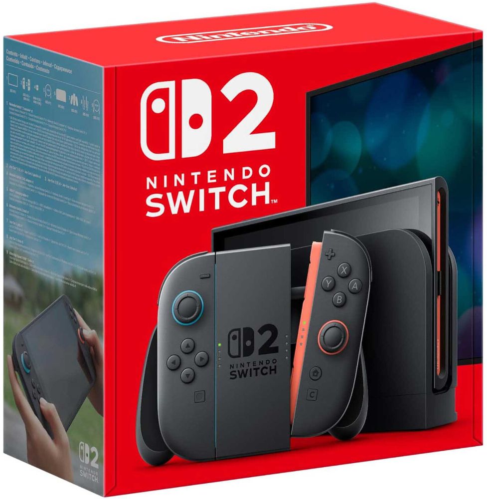 Nintendo Switch 2 Handheld Gaming Console - Charcoal Black by Nintendo - Refurbished - Like New condition - US$493.99