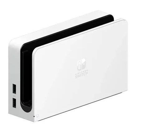 Nintendo Switch Dock for Nintendo Switch OLED Console HEG-007 - White by Nintendo - Image 2