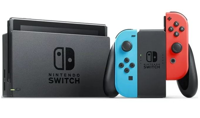 Nintendo Switch Gaming Console Mario Kart 8 Deluxe + NSO 3 Months (Bundle) - Neon Blue/Neon Red by Nintendo - Image 2