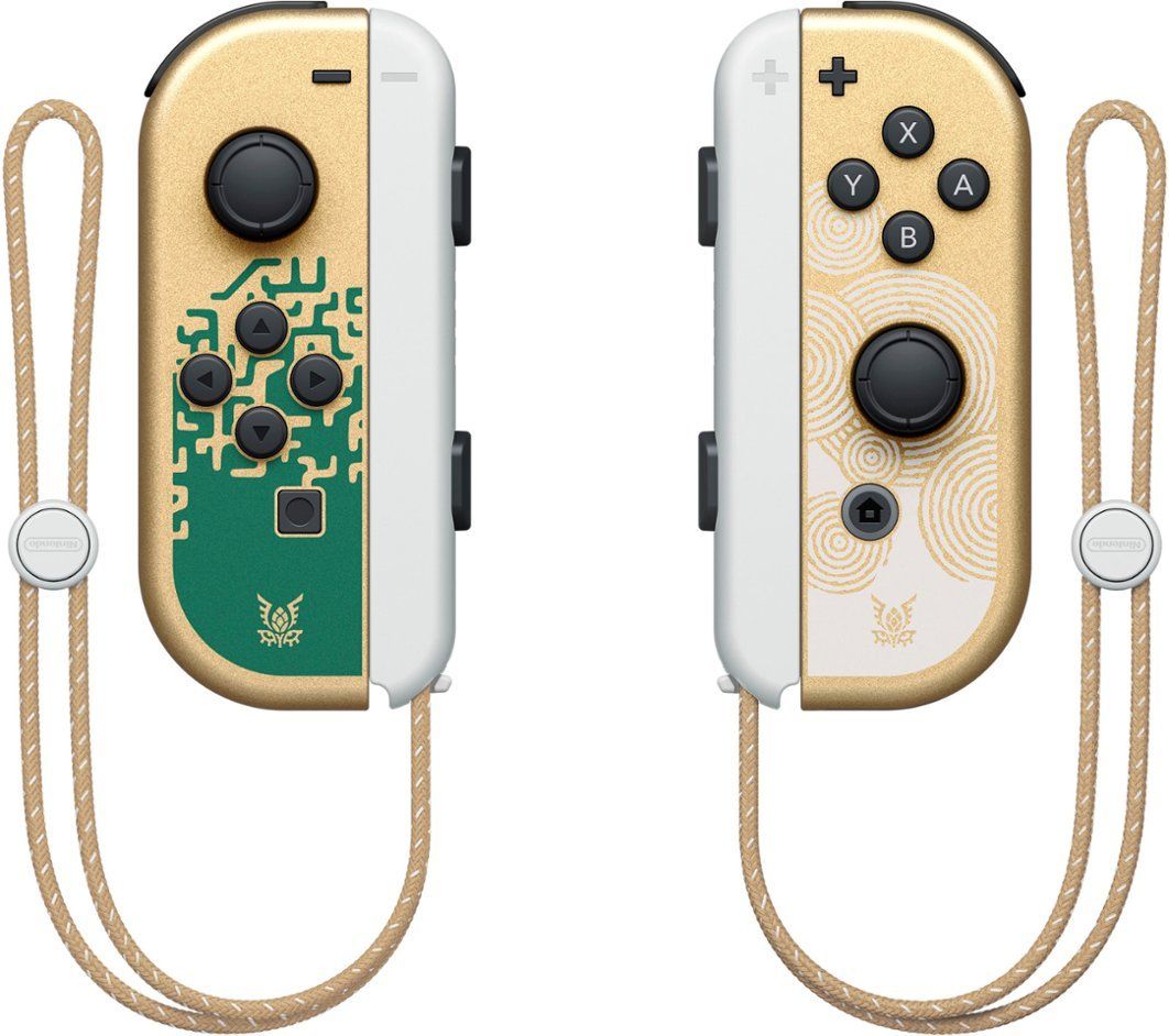 Nintendo Switch OLED Console - The Legend of Zelda: Tears of the Kingdom Edition - Gold/Black by Nintendo - Image 3