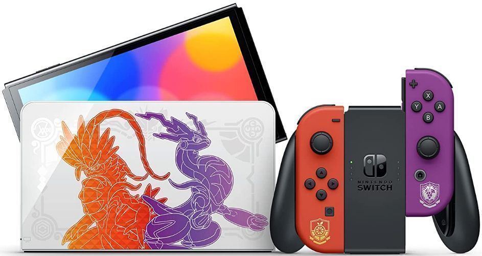 Nintendo Switch OLED Model Handheld Gaming Console - 64GB - Pokémon Scarlet & Violet Edition by Nintendo - Image 2