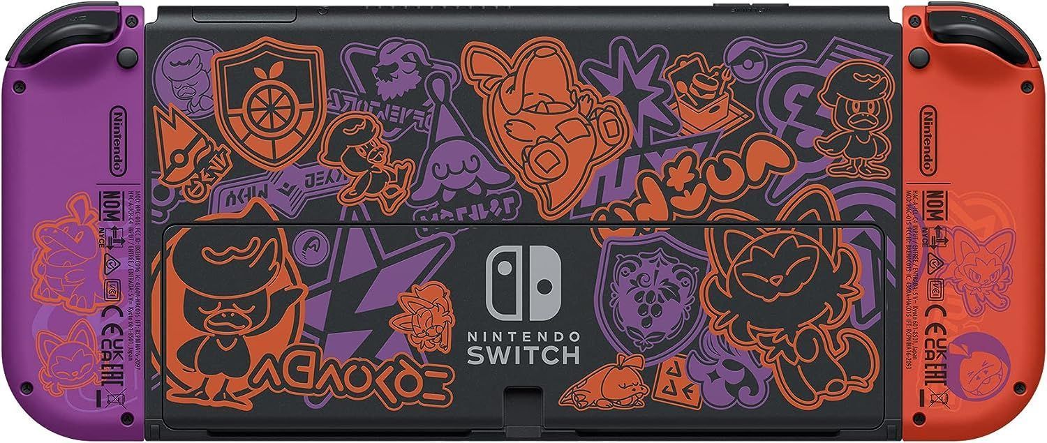 Nintendo Switch OLED Model Handheld Gaming Console - 64GB - Pokémon Scarlet & Violet Edition by Nintendo - Image 5
