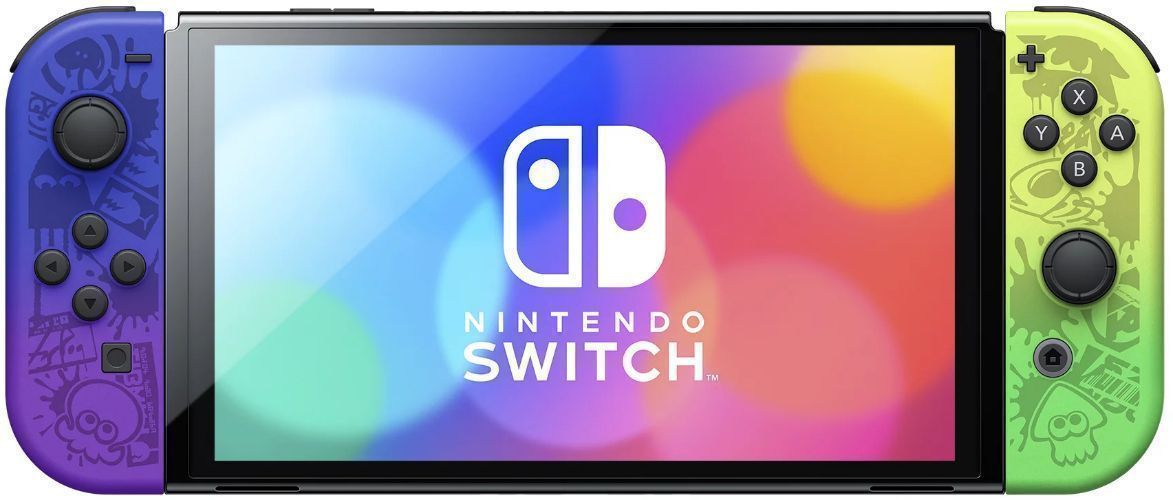 Nintendo Switch OLED Model Handheld Gaming Console - 64GB - Splatoon 3 Edition by Nintendo - Refurbished - Good condition - Image 3