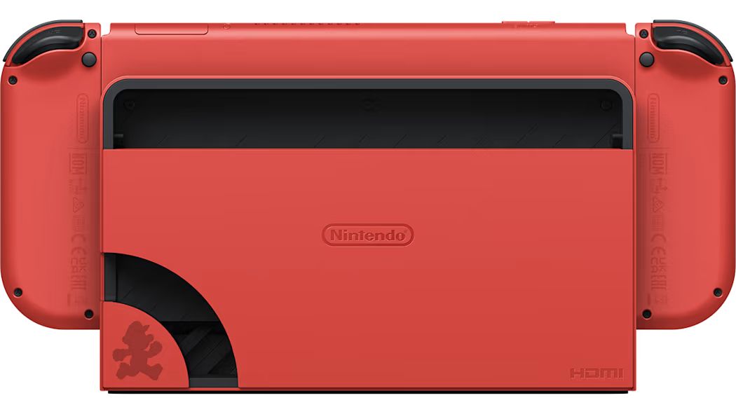 Nintendo Switch OLED Model Mario Red Edition - Red by Nintendo - Refurbished - Very Good condition - Image 4