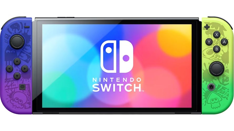 Nintendo Switch OLED Model Splatoon 3 Edition - White by Nintendo - Refurbished - Very Good condition - US$1013.99