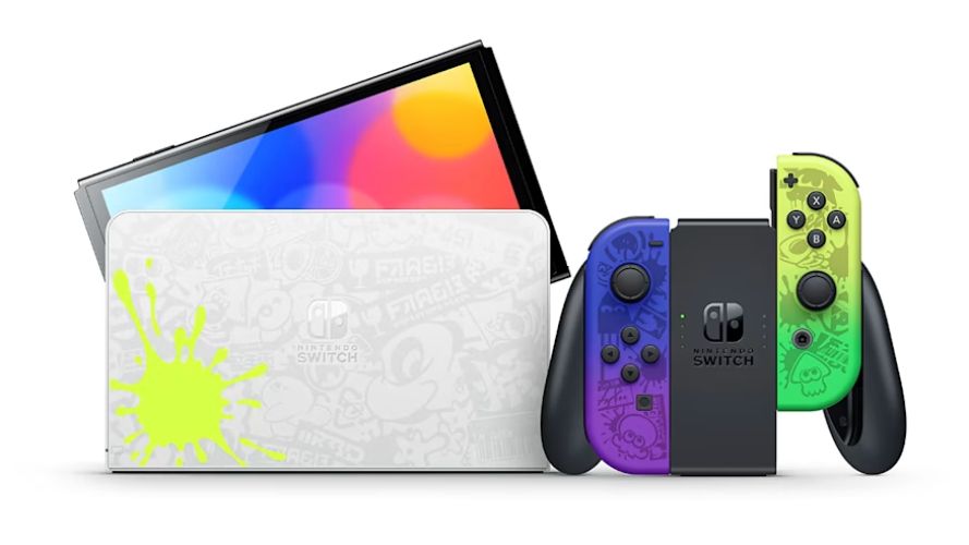 Nintendo Switch OLED Model Splatoon 3 Edition - White by Nintendo - Image 2