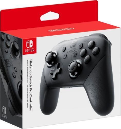Nintendo Switch Pro Controller - Black by Nintendo - Refurbished - Premium condition - US$81.44