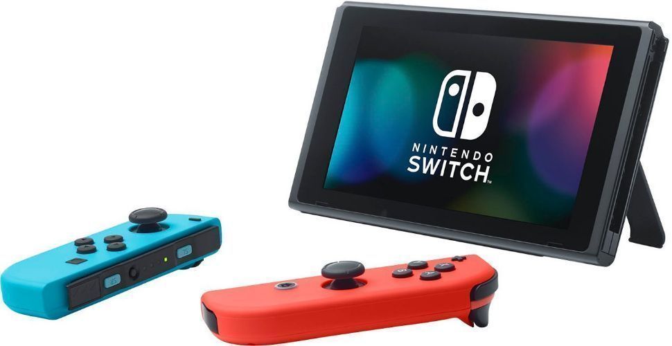 Nintendo Switch V2 Handheld Gaming Console - 32GB - Neon Blue/Neon Red by Nintendo - Refurbished - Very Good condition - Image 3