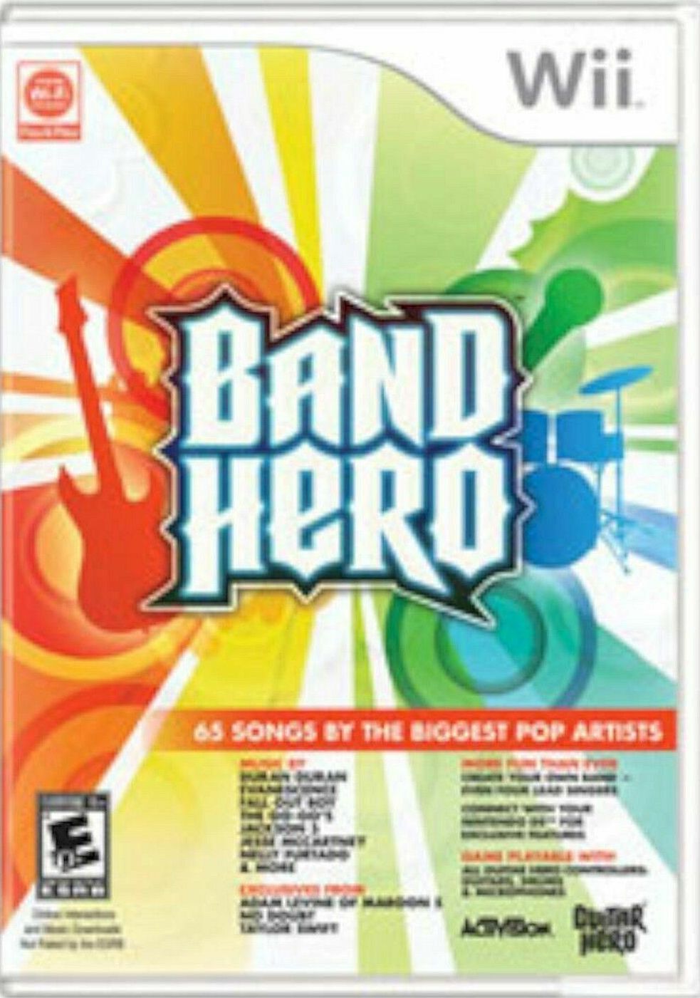 Nintendo Wii Band Hero Super Set Guitar Video Game (Bundle) - Green by Nintendo - Image 2