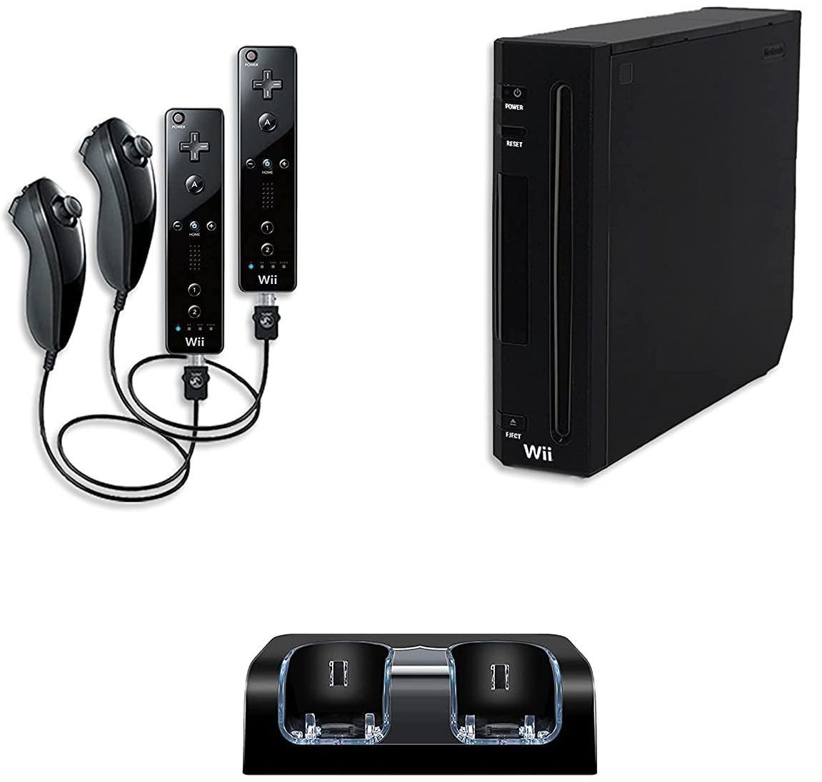 Nintendo Wii Console Premium Bundle - Black by Nintendo - Refurbished - Very Good condition - Image 6