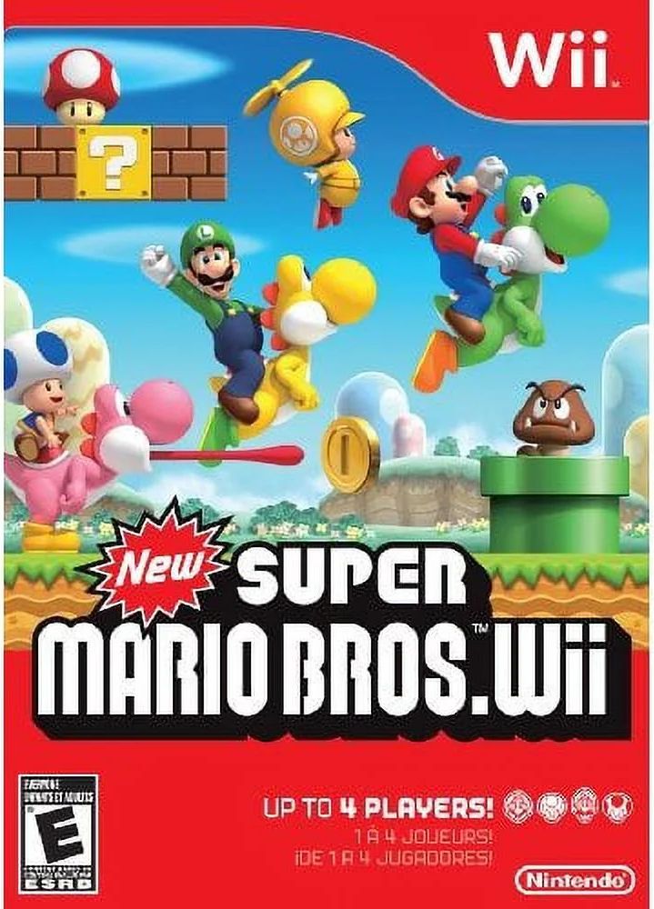 Nintendo Wii Console with Remote New Super Mario Bros - White by Nintendo - Image 2