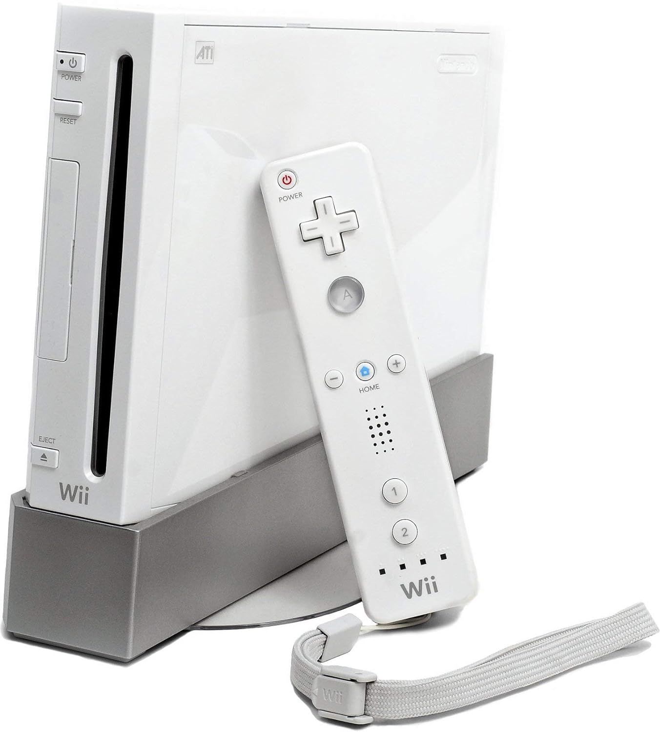 Nintendo Wii Console with Wii Play Bundle - White by Nintendo - Refurbished - Very Good condition - US$111.95