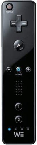 Nintendo Wii Remote Controller - Black by Nintendo - Refurbished - Very Good condition - US$34.22