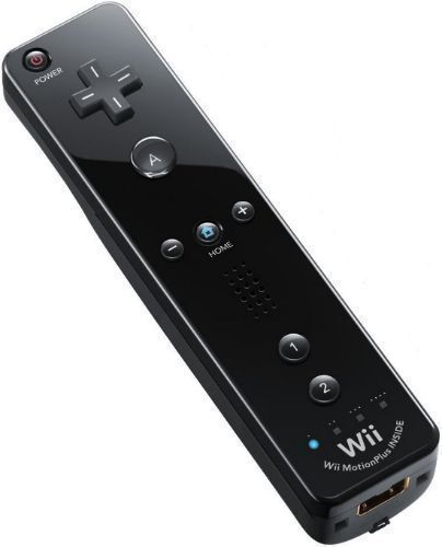 Nintendo Wii Remote Plus - Black by Nintendo - Refurbished - Very Good condition - Image 2