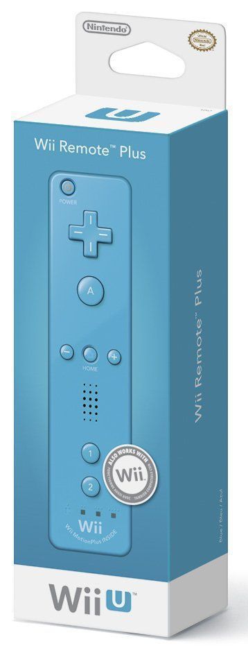 Nintendo Wii Remote Plus - Blue by Nintendo - Refurbished - Very Good condition - US$35.97