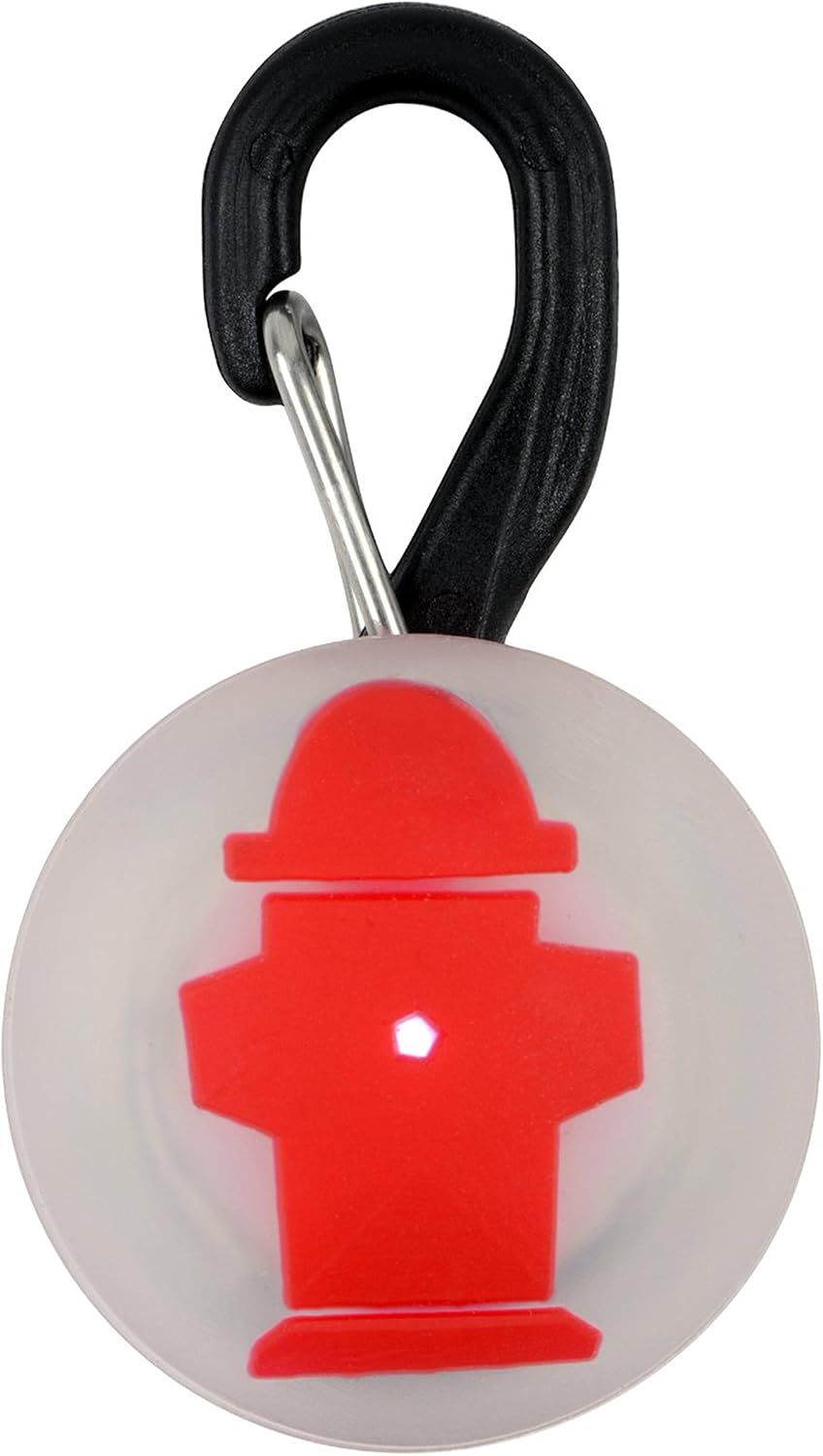 Nite Ize ClipLit - Mini Lucietta LED Portachiavi Rosa - Impermeabile Con Batteria Inclusa - 3