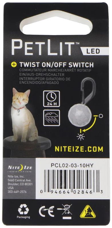Nite Ize PetLit LED Collar Light - Red Hydrant by Nite Ize - Refurbished - Brand New condition - Image 3