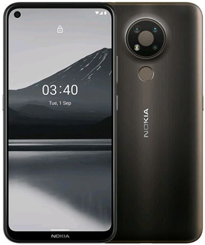 Nokia 3.4 - 32GB - Charcoal by Nokia - Refurbished - Very Good condition - CA$110.99
