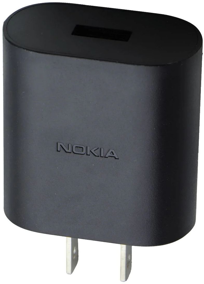 Nokia Single USB Wall Charger Power Adapter (YUTCH22TVL) - Black by Nokia - Refurbished - Brand New condition - US$7.94