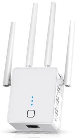Nonser WiFi Extenders Fastest WiFi Booster 1200Mbps Dual Band - White by Nonser - Refurbished - Very Good condition - US$32.22