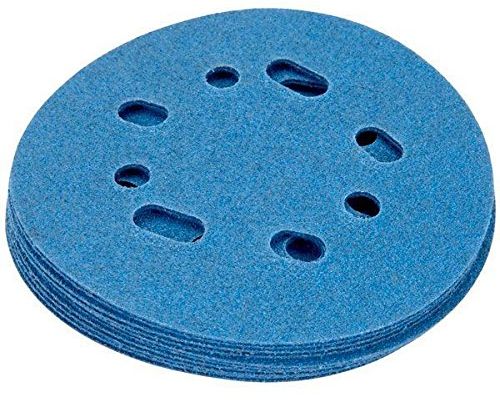 Norton Prosand Multi-Air 5" Multi-Hole Pattern Hook & Sand Disc (10-Pack)) - Blue by Norton - Image 3