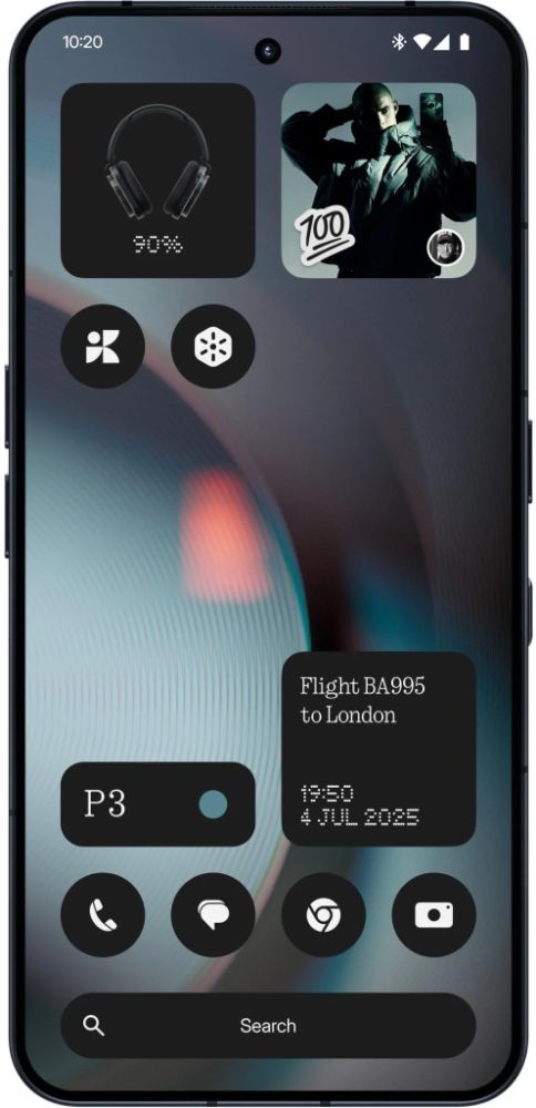 Nothing Phone (3) - 256GB - Black - Unlocked by Nothing - Refurbished - Good condition - Image 2
