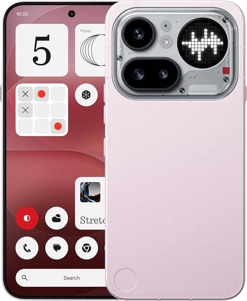 Nothing Phone (4a) Pro - 256GB - 8GB RAM - 2 Physical SIM - Pink - Unlocked - Good - Standard Battery by Nothing - Refurbished - Good condition - US$10006.99