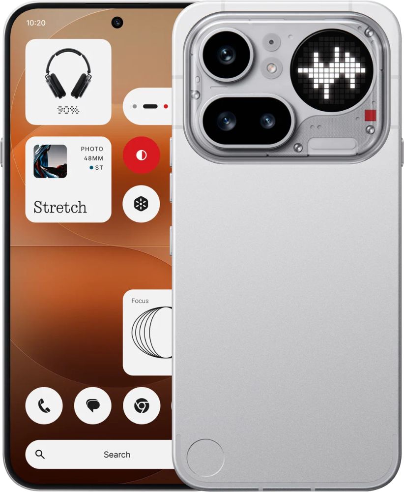 Nothing Phone (4a) Pro - 256GB - 12GB RAM - 2 Physical Sim + eSim - Silver - Unlocked by Nothing - Refurbished - Very Good condition - US$10007.99