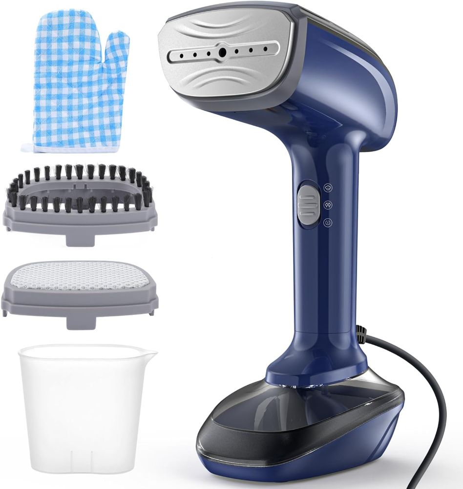 NTAYDZSW Powerful Handheld Fabric Steamer - Blue by NTAYDZSW - Refurbished - Very Good condition - US$32.37