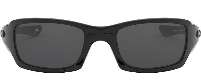 Oakley Fives Squared Mens Sunglasses - Grey Lenses/Polished Black Frame by Oakley - Refurbished - Very Good condition - US$94.60