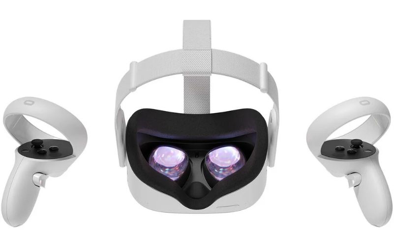 Oculus Quest 2 Advanced All-In-One VR Headset - White by Oculus - Image 2