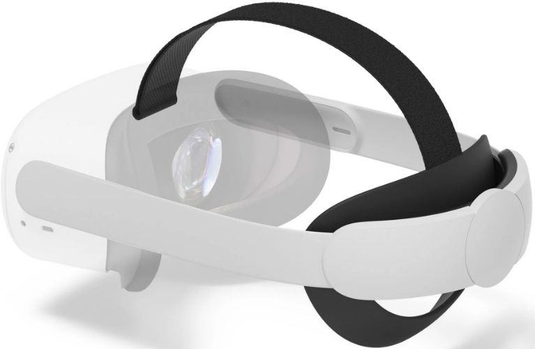 Oculus Quest 2 Adjustable Elite Head Strap - White by Oculus - Refurbished - Brand New condition - US$59.48