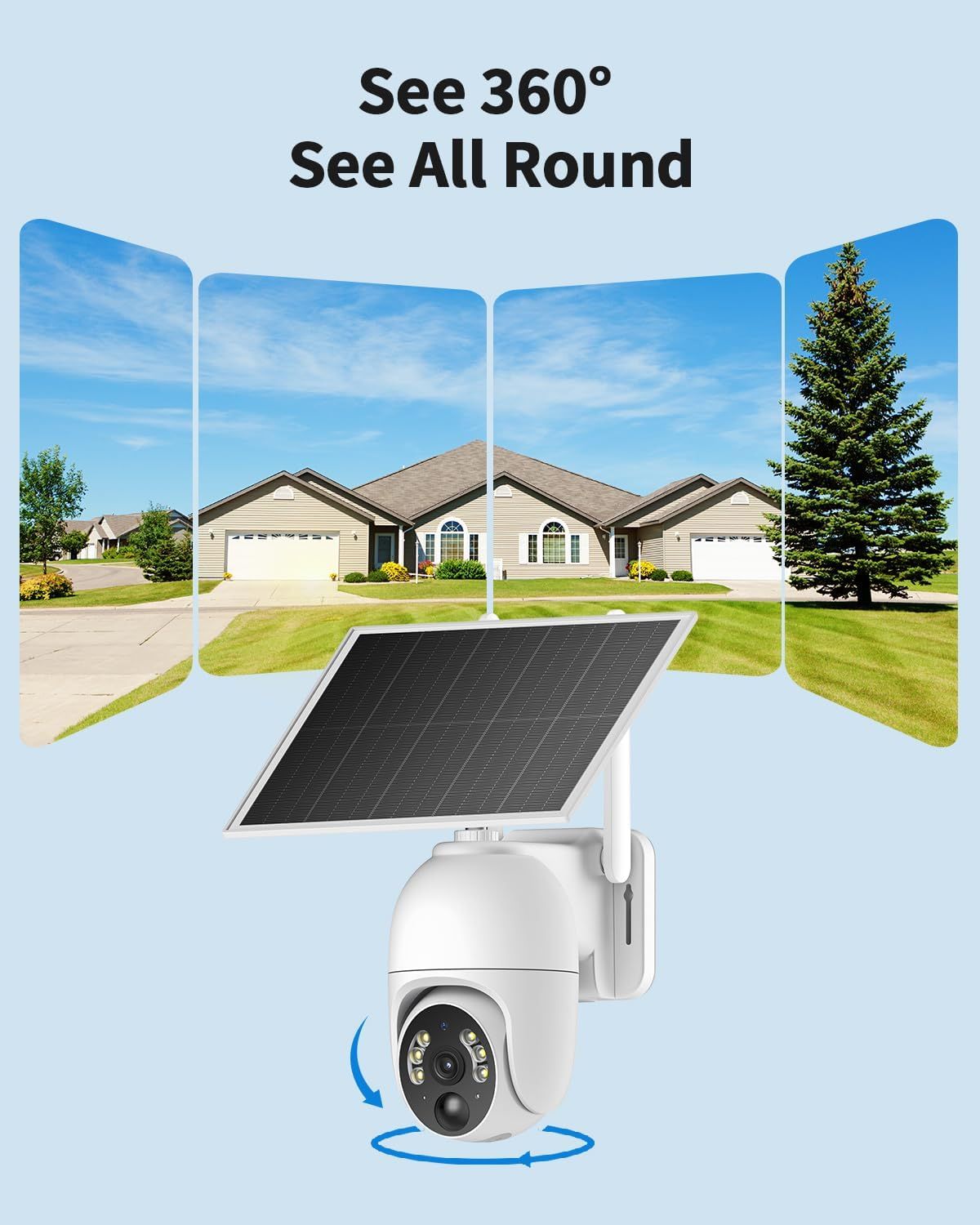 Oculview 4G Cellular Security Camera - White by Oculview - Image 3