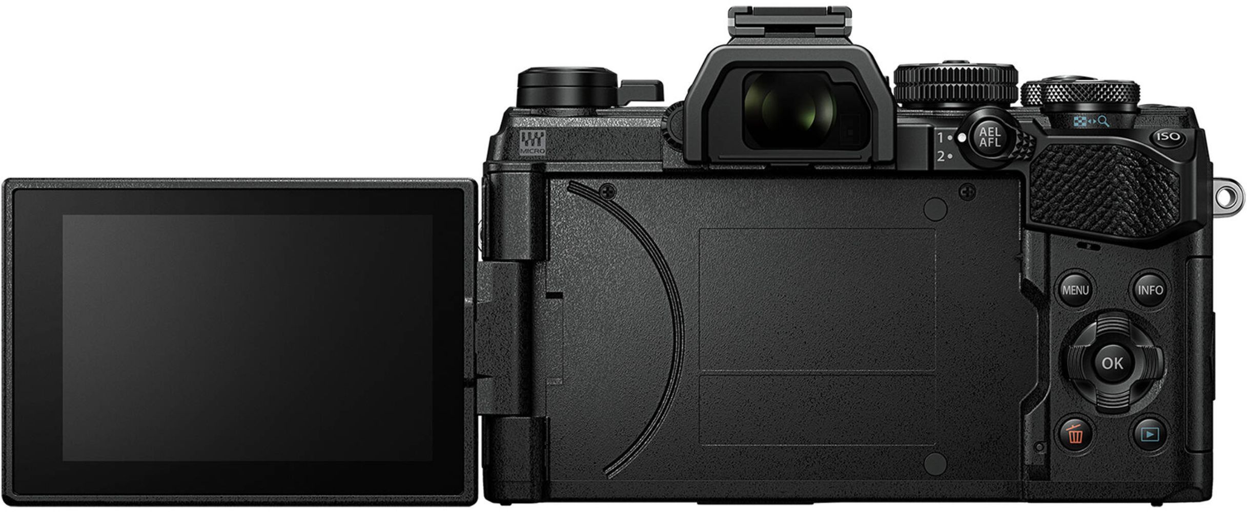 OM System OM-5 Mirrorless Camera (1st Gen) - Black by OM System - Image 4