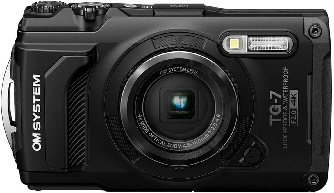 Refurbished OM System Tough TG-7 Digital Camera | Reebelo US