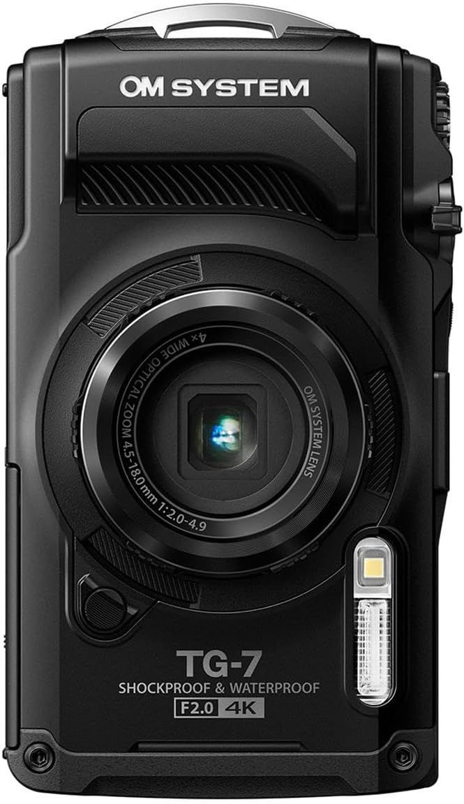 OM System Tough TG-7 Digital Camera - Black by OM System - Image 2