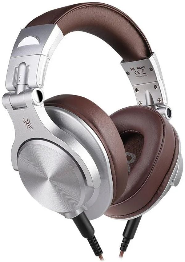 OneOdio A71 Wired Headphones - Silver by OneOdio - Refurbished - Brand New condition - US$35.98