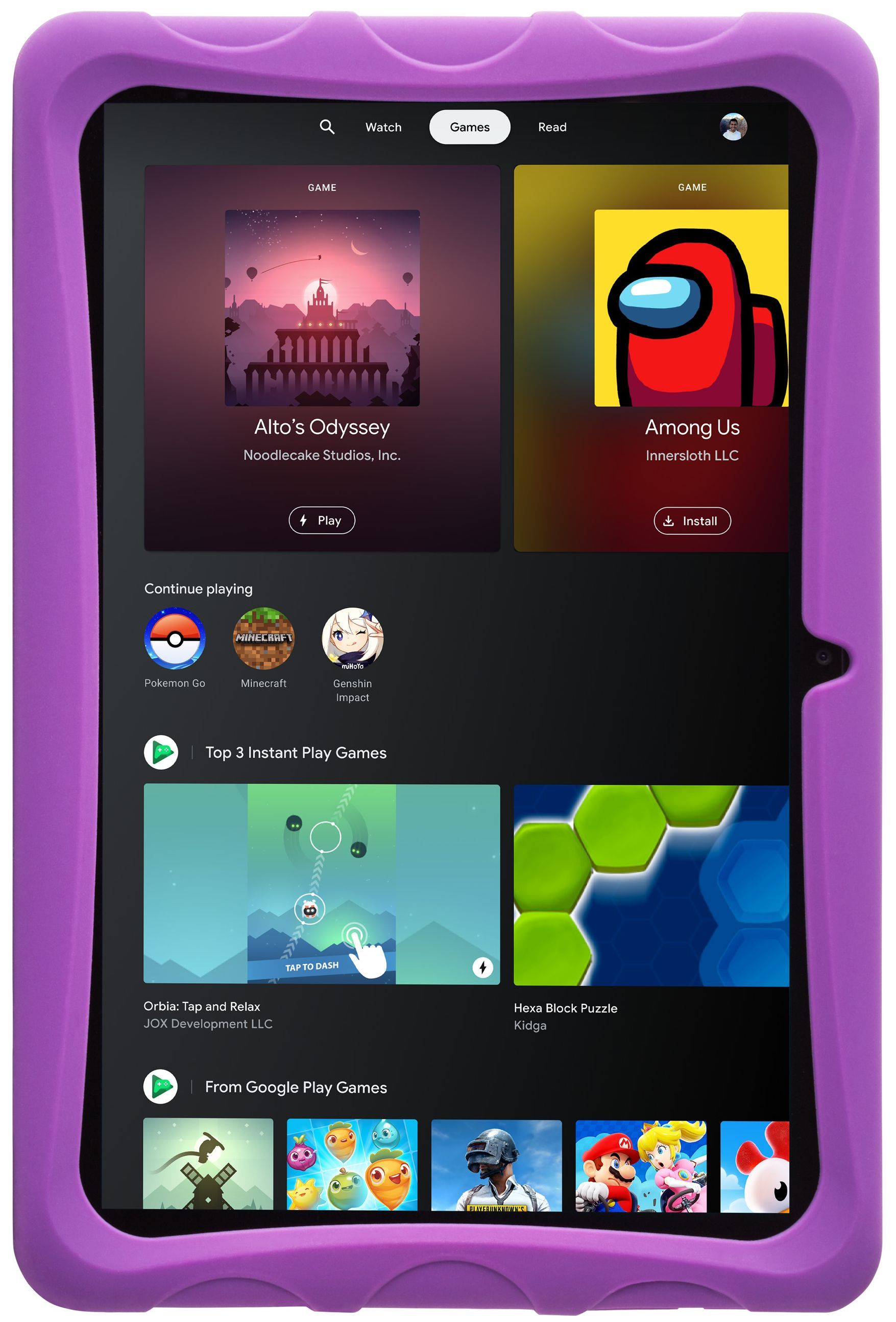 onn. Kids Tablet 10.1" (2022) - 32GB - WiFi - Violet by onn. - Refurbished - Very Good condition - US$150.99