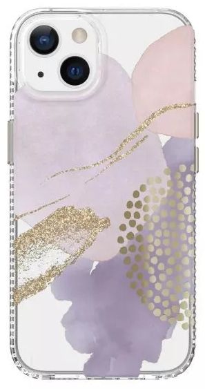 Onn. Protect Phone Case for iPhone 13 - Lilac Abstract Art by Onn. - Refurbished - Brand New condition - US$20.98