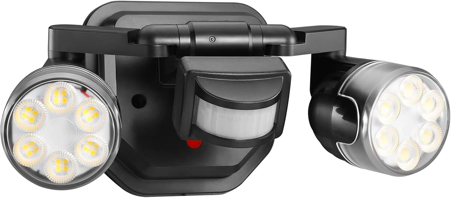 OREiN Led Flood Light Outdoor Motion Sensor (OL36002440) - Black by OREiN - Refurbished - Very Good condition - US$34.40
