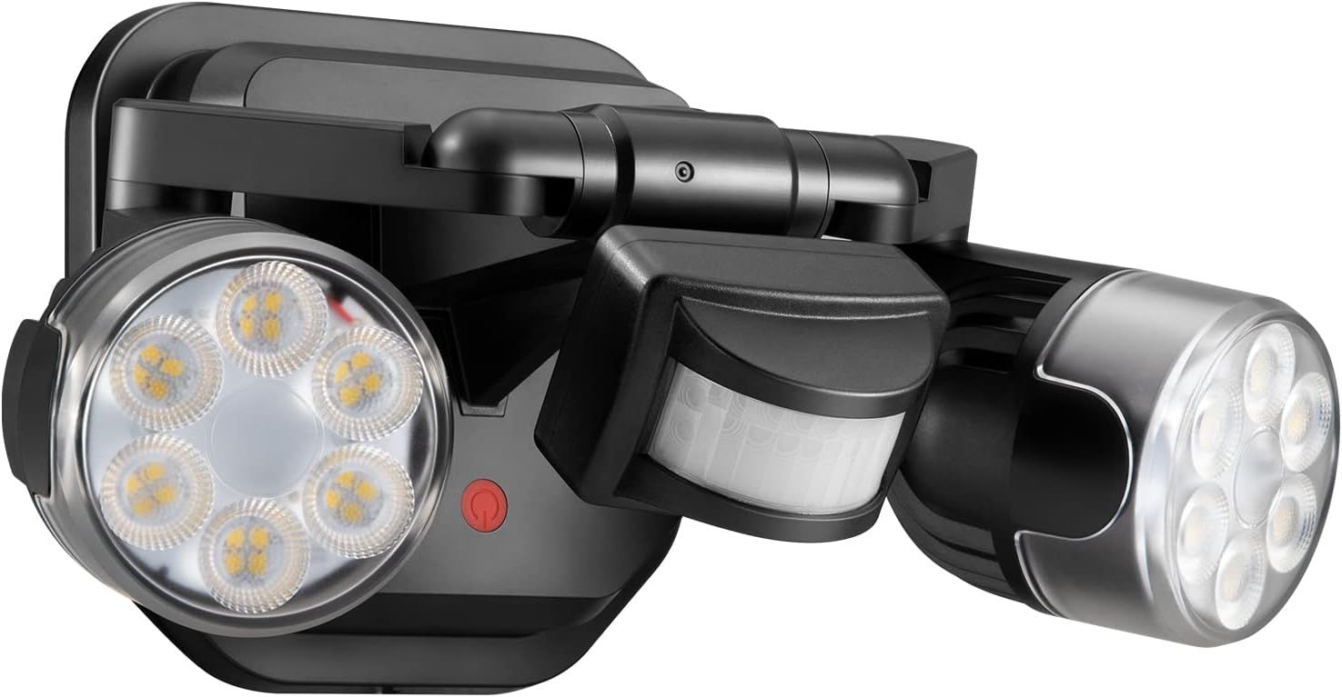 OREiN Motion Sensor Flood Outdoor Lights (OL3600140) - Black by OREiN - Refurbished - Very Good condition - US$28.70