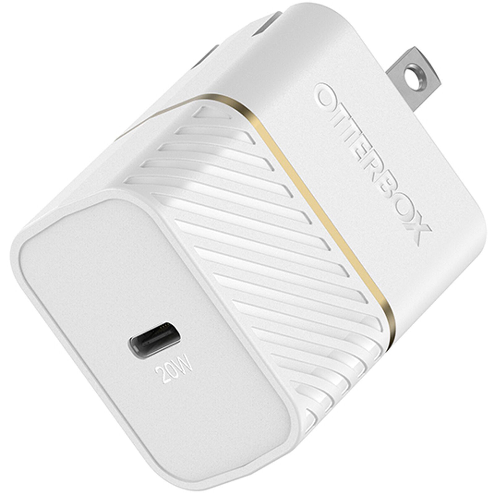 OtterBox 20W USB-C Wall Fast Charger (US) - White by OtterBox - Refurbished - Very Good condition - US$8.33