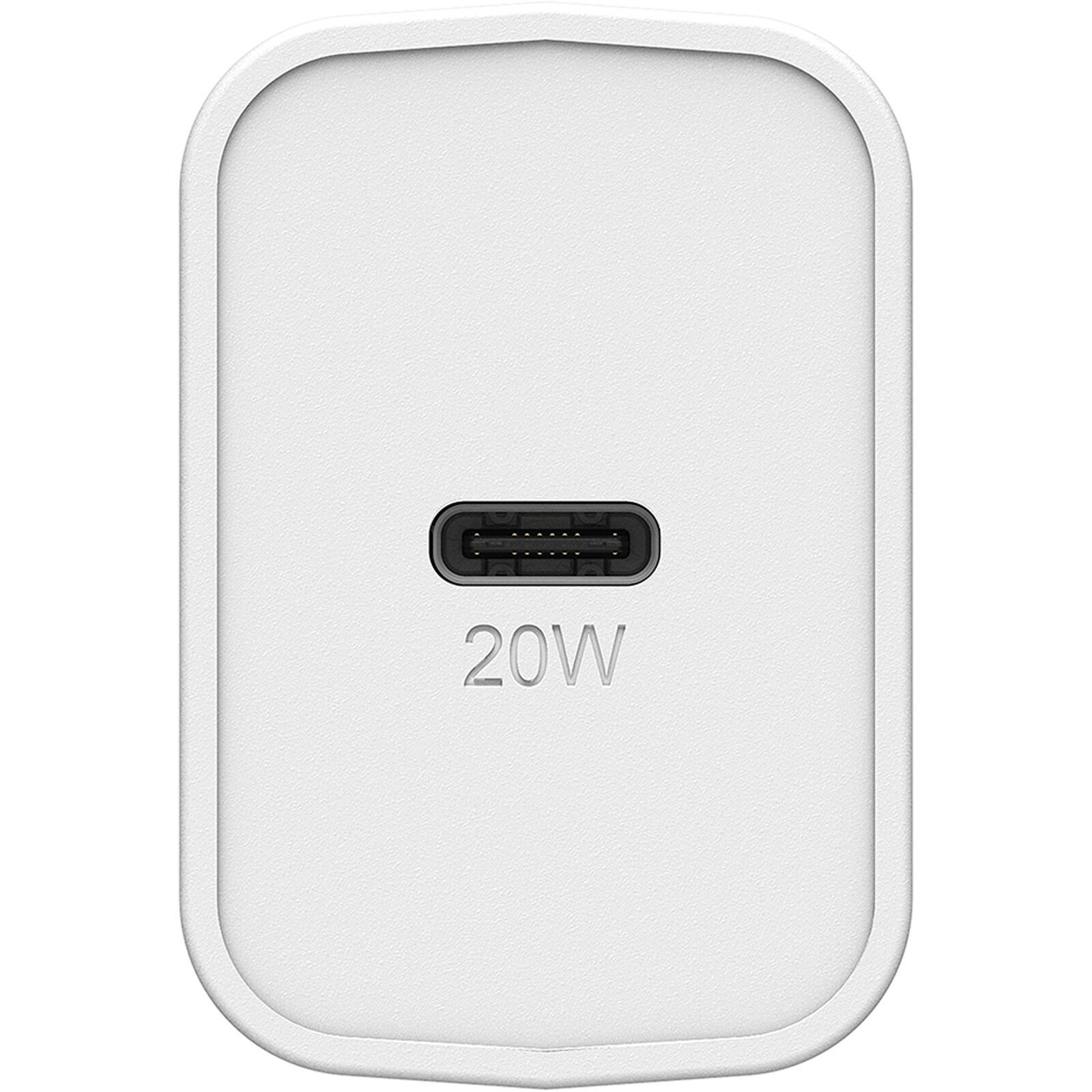 OtterBox 20W USB-C Wall Fast Charger (US) - White by OtterBox - Refurbished - Very Good condition - Image 2