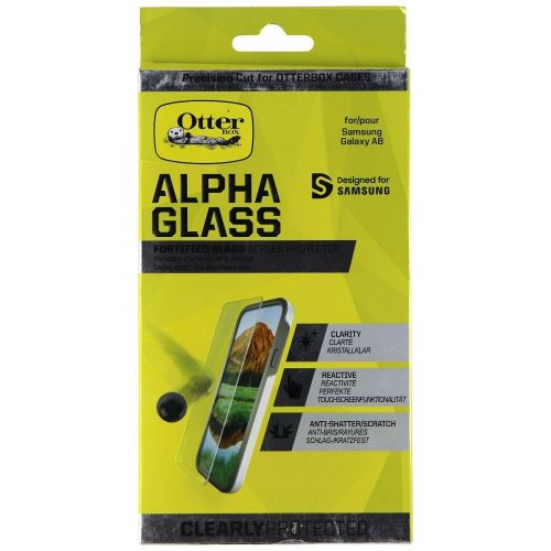 OtterBox Alpha Glass Screen Protector for Samsung Galaxy A8 - Clear by OtterBox - Refurbished - Brand New condition - US$6.98