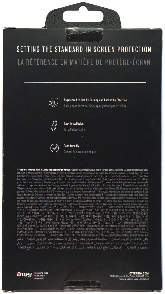 OtterBox Amplify Glass Screen Protector for Google Pixel 4 - Clear by OtterBox - Refurbished - Brand New condition - Image 2