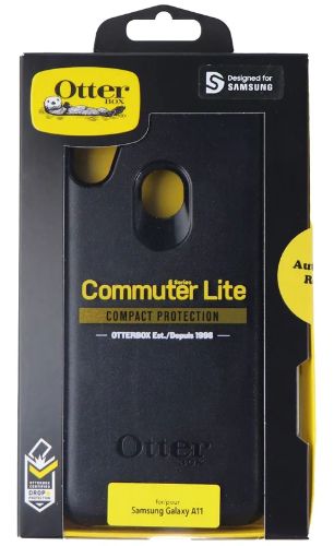 OtterBox Commuter Lite Series Phone Case for Galaxy A11 - Black by OtterBox - Refurbished - Brand New condition - US$11.33