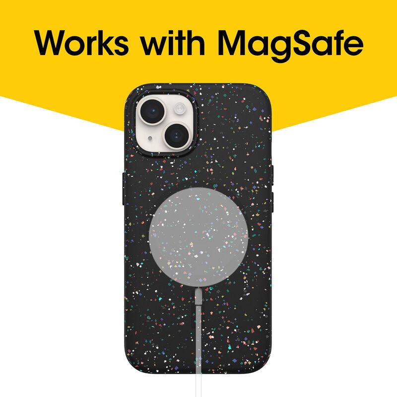 Otterbox Core Series Phone Case MagSafe for iPhone 14 - Carnival Night (Black) by Otterbox - Image 2